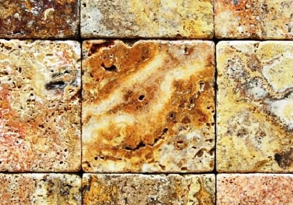 Recognition of good travertine characteristics