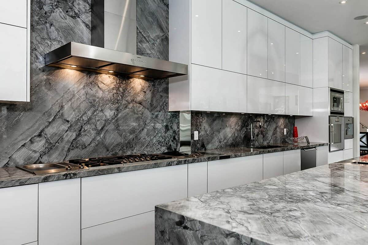  Kitchen Marble per Square Foot; White Black Heat Water Resistance Durable Strength 