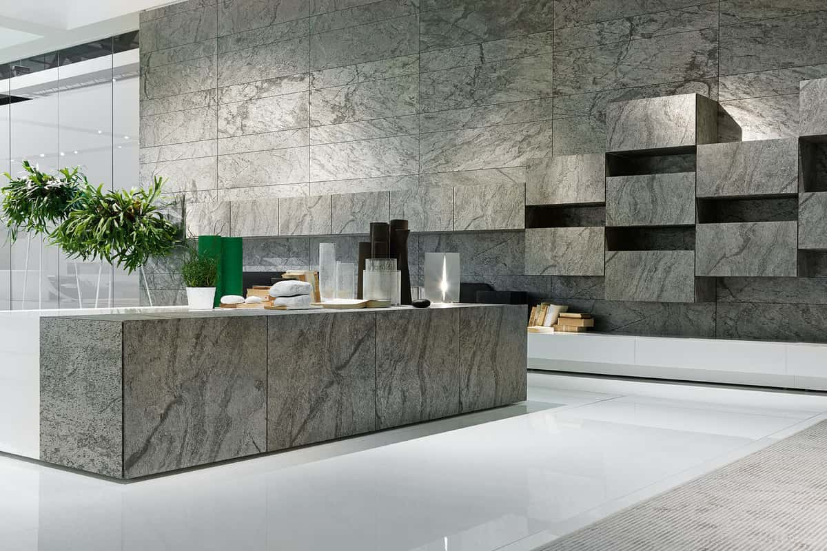  Granite Veneer Stone; Lightweight Easy Installation 3 Usage Wall Column Decoration 