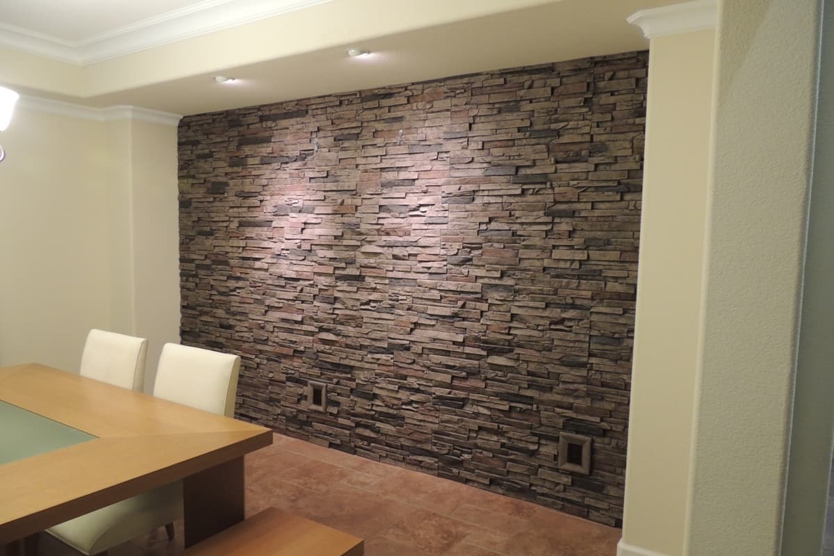  Faux Veneer Stone; Durable Weatherproof Lightweight Simple Installation 