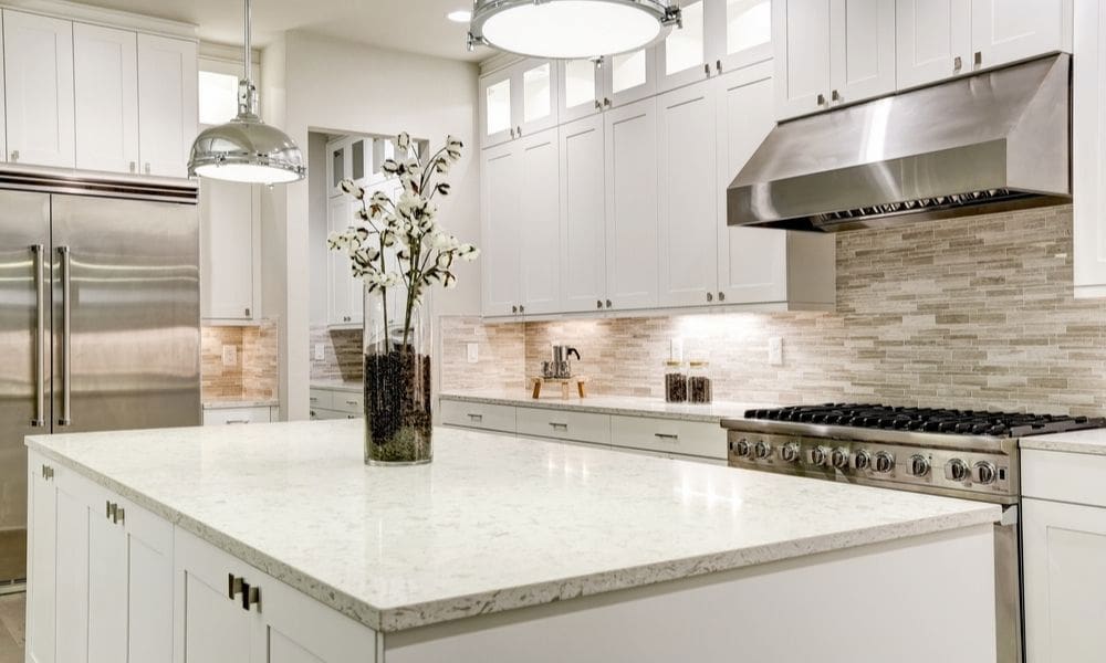 Stone kitchen backsplash design | Buy at a cheap price