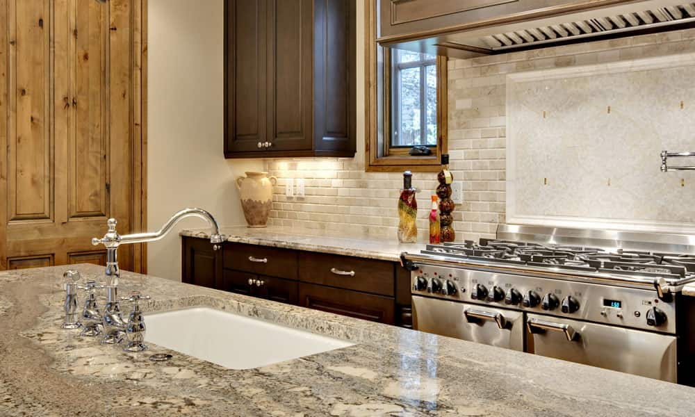  Stone kitchen backsplash design | Buy at a cheap price 